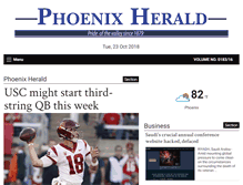 Tablet Screenshot of phoenixherald.com